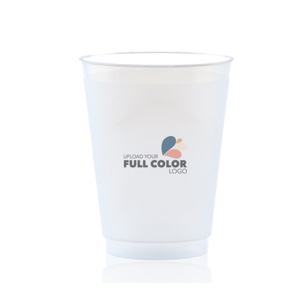 Company Logo Photo Full Color Cup Custom Photo Cup - 16oz Frost Flex