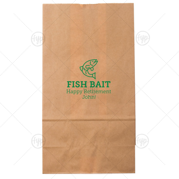 Custom Fish Bait Bags
