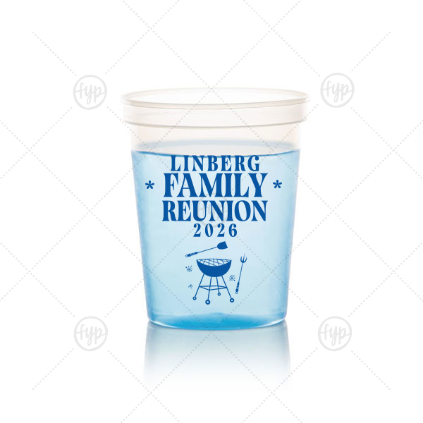 Grill & Stars Family Reunion Cup 16 oz Color Changing Cup