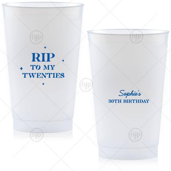 New Decade Starburst Cup 24-oz. Frosted Cup (Ink)