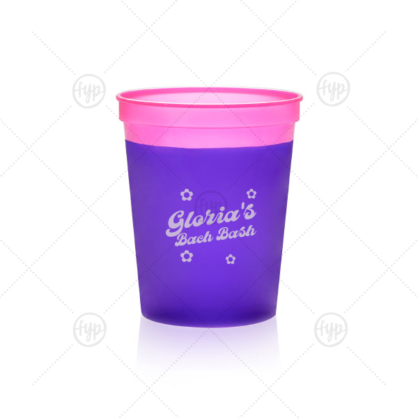 Bachelorette Blooms Personalized Cup 16-oz. Color Changing Cup (Ink) 