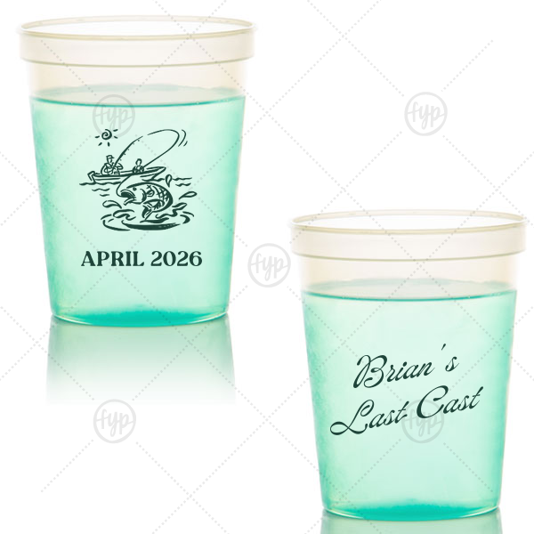Bachelor Party Last Cast Cup 16-oz. Color Changing Cup (Ink) 