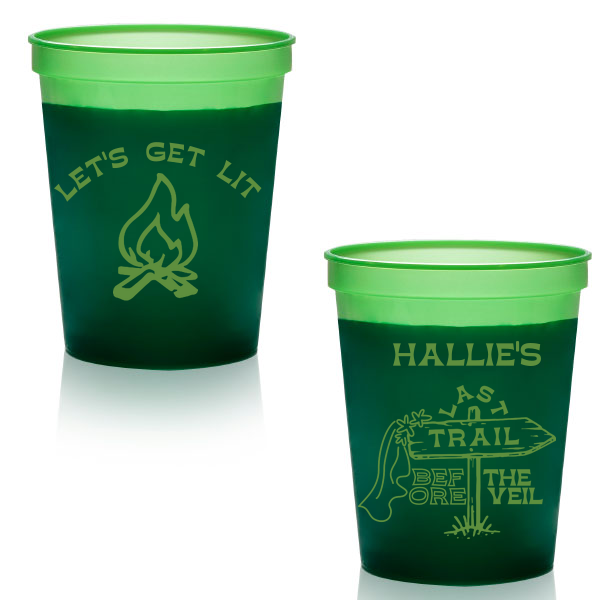 Camp Bachelorette Last Trail Cup 16-oz. Color Changing Cup (Ink) 