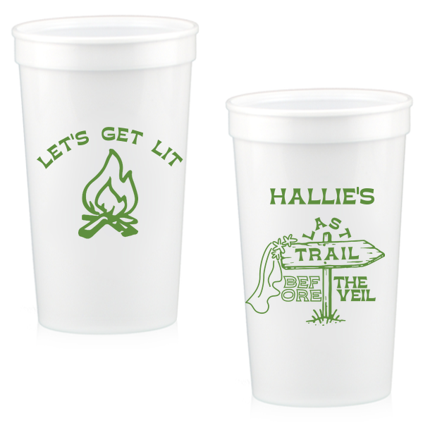 Camp Bachelorette Last Trail Cup 22-oz. Stadium Cup (Ink)