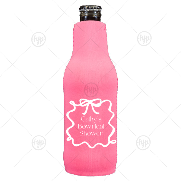 Bowridal Shower Can Cooler Bottle Cooler (Ink)