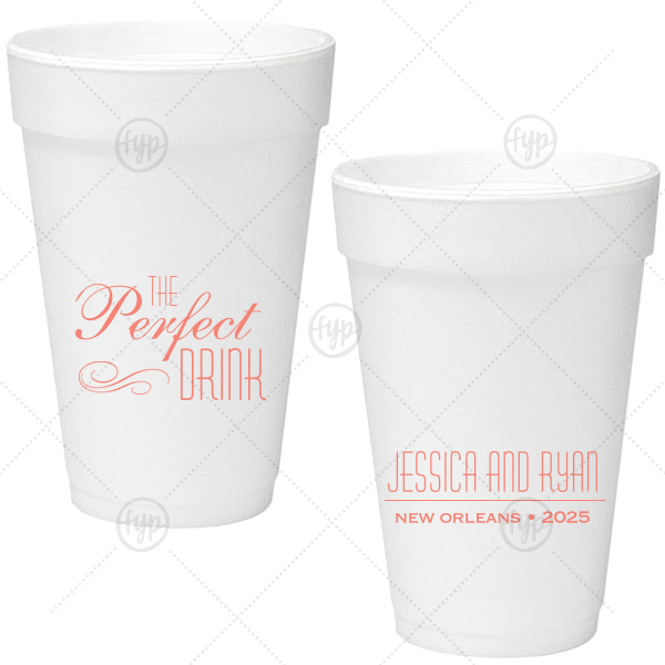 Personalized Foam Cups (24oz)