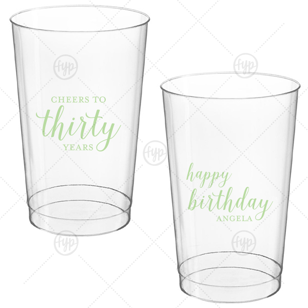 Cheers to Years Cup 14-oz. Hard Plastic Cup (Ink)