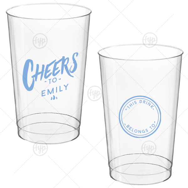 Personal Cheers Cup 14-oz. Hard Plastic Cup (Ink)