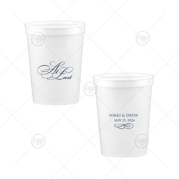 At Last Cup 12-oz. Stadium Cup (Ink)