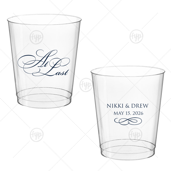 At Last Cup 8-oz. Hard Plastic Cup (Ink)