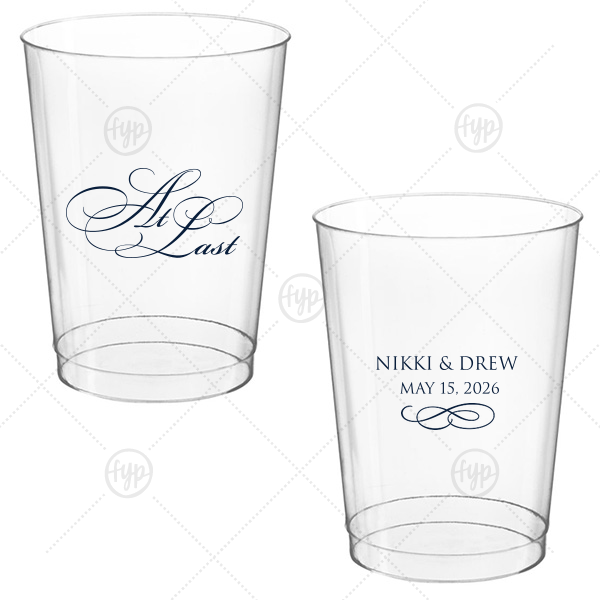 At Last Cup 10-oz. Hard Plastic Cup (Ink)