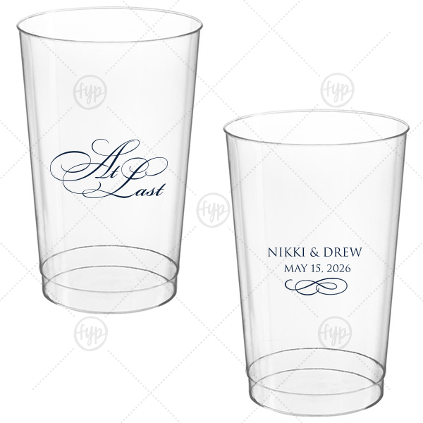 At Last Cup 12-oz. Hard Plastic Cup (Ink)