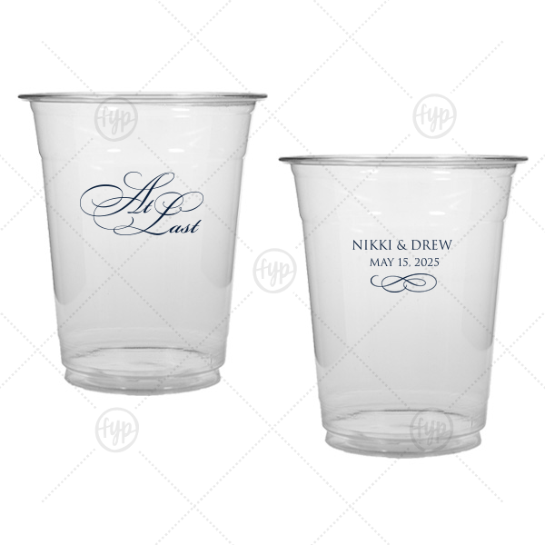At Last Cup 12 oz Soft Plastic Cup