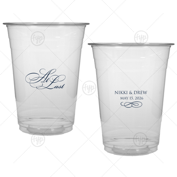 At Last Cup 16-oz. Soft Plastic Cup (Ink)