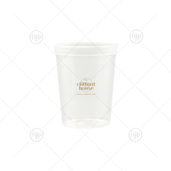 Our House Cup 12-oz. Stadium Cup (Ink)