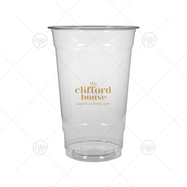 Our House Cup 20-oz. Soft Plastic Cup (Ink)