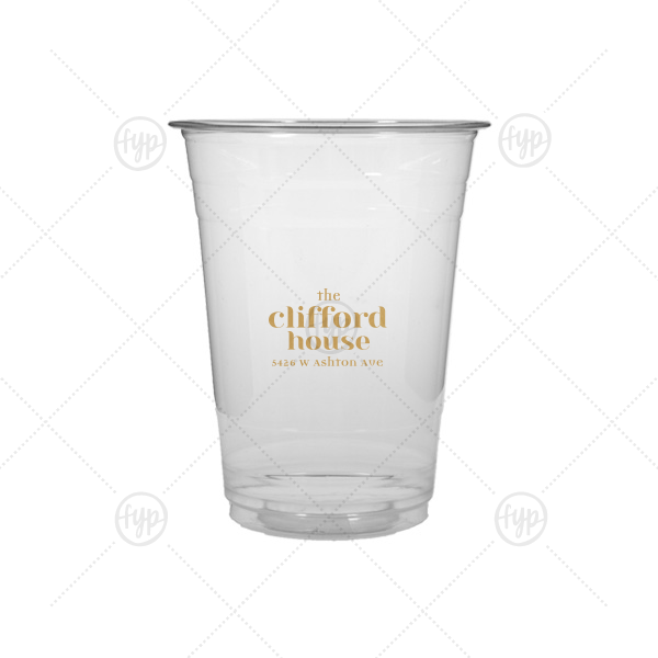 Our House Cup 16-oz. Soft Plastic Cup (Ink)
