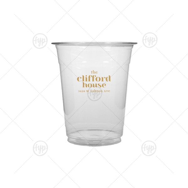 Our House Cup 12-oz. Soft Plastic Cup (Ink)