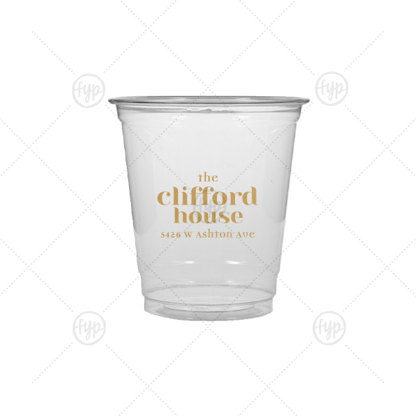 Our House Cup 8-oz. Soft Plastic Cup (Ink)