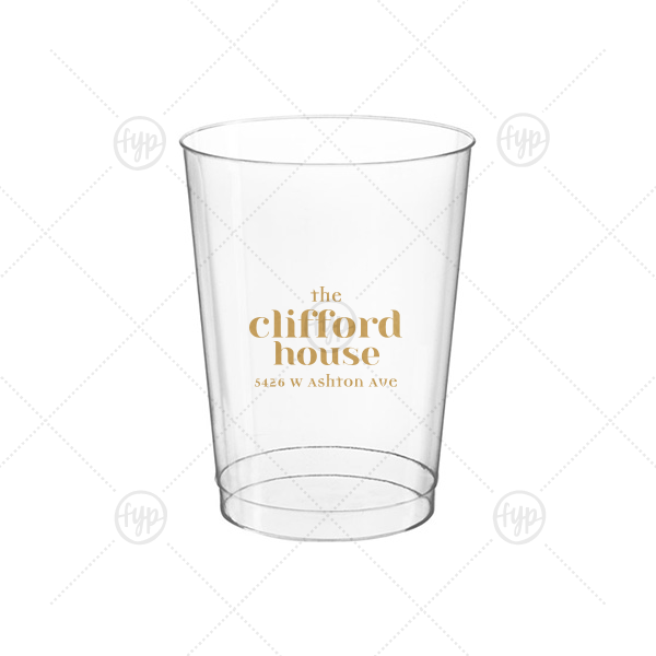 Our House Cup 10-oz. Hard Plastic Cup (Ink)