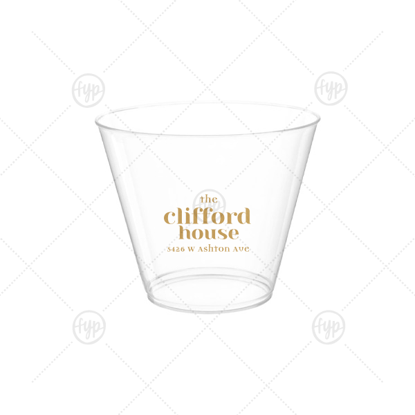 Our House Cup 9-oz. Hard Plastic Cup (Ink)