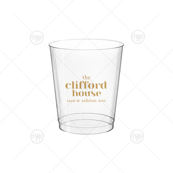 Our House Cup 8-oz. Hard Plastic Cup (Ink)
