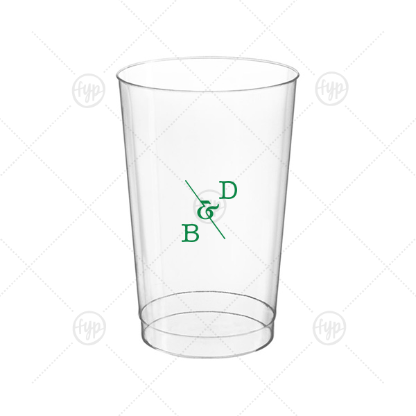 Initial Ampersand Cup 12-oz. Hard Plastic Cup (Ink)