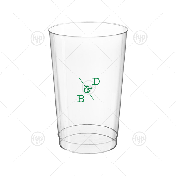 Initial Ampersand Cup 14-oz. Hard Plastic Cup (Ink)