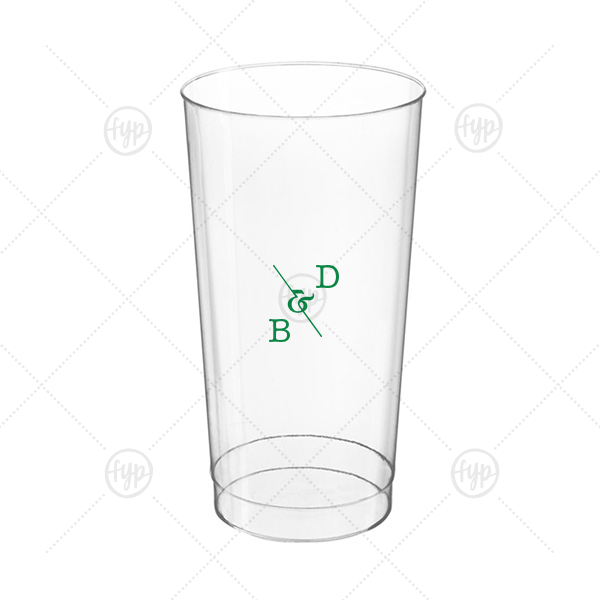 Initial Ampersand Cup 16-oz. Hard Plastic Cup (Ink)