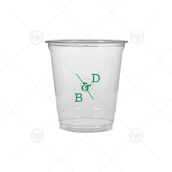 Initial Ampersand Cup 8-oz. Soft Plastic Cup (Ink)