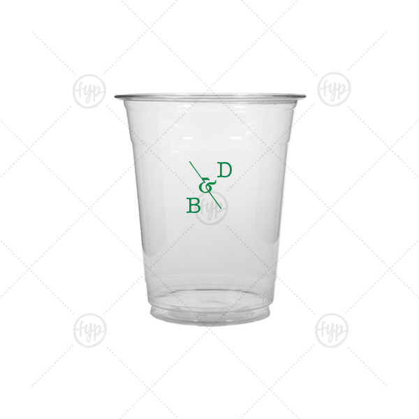 Initial Ampersand Cup 12-oz. Soft Plastic Cup (Ink)
