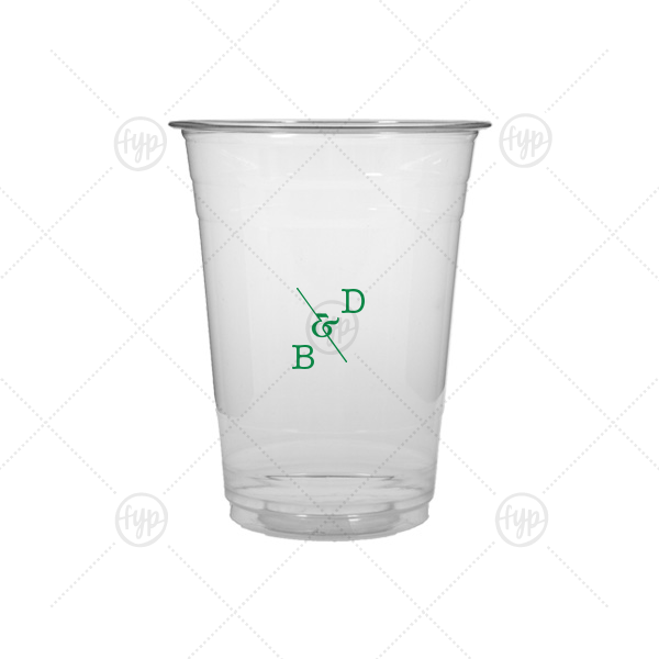 Initial Ampersand Cup 16-oz. Soft Plastic Cup (Ink)