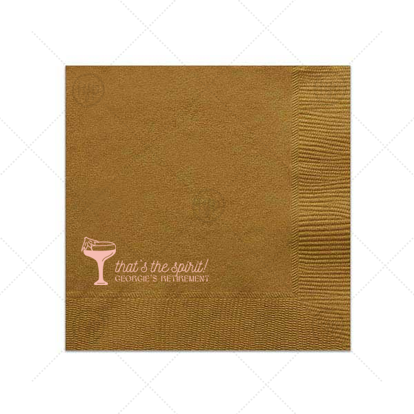 That's The Spirit Napkin Luncheon Napkin (Foil)