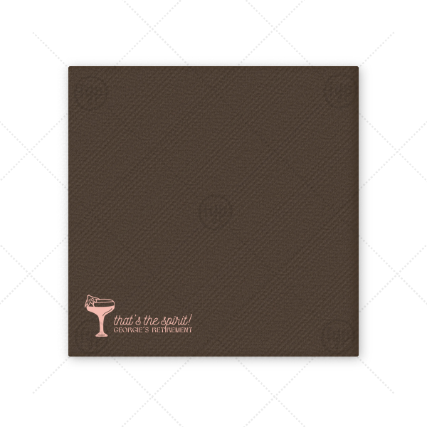 That's The Spirit Napkin Dinner Napkin (Foil)