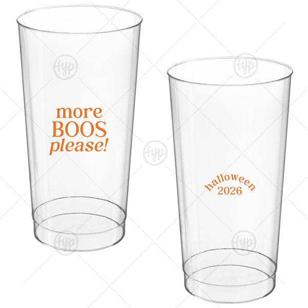 More Boos Please Cup 16-oz. Hard Plastic Cup (Ink)