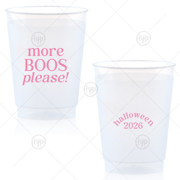 More Boos Please Cup 10-oz. Frosted Cup (Ink)