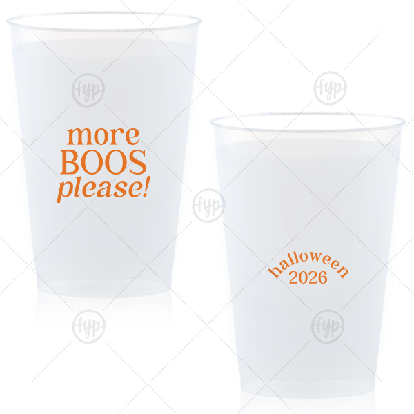 More Boos Please Cup 12-oz. Frosted Cup (Ink)