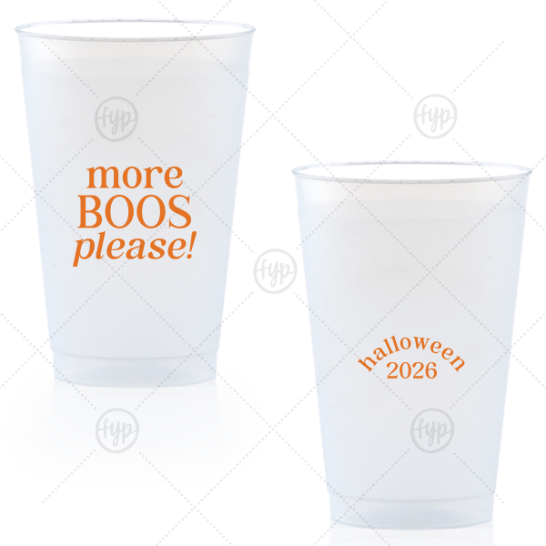 More Boos Please Cup 14-oz. Frosted Cup (Ink)