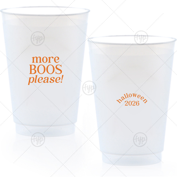 More Boos Please Cup 20-oz. Frosted Cup (Ink)