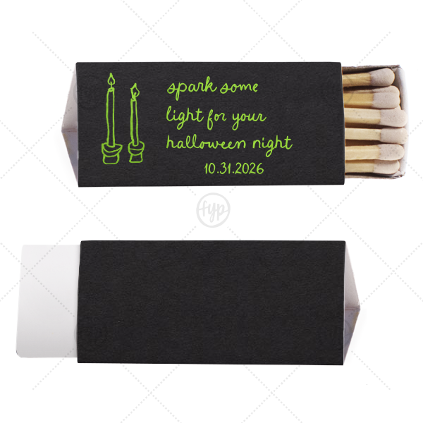 Spark Some Light Match Triangle Matchbox (Foil)
