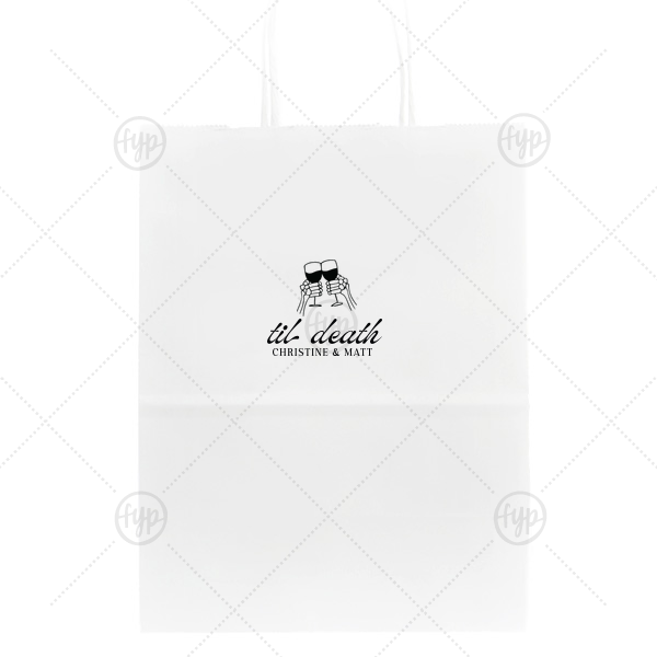 Til Death Toast Bag Gift Bag (Foil)