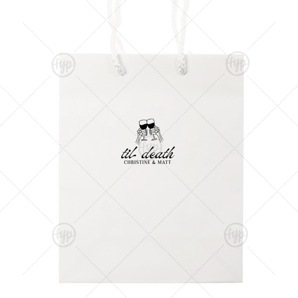 Til Death Toast Bag Classic Gift Bag (Foil)