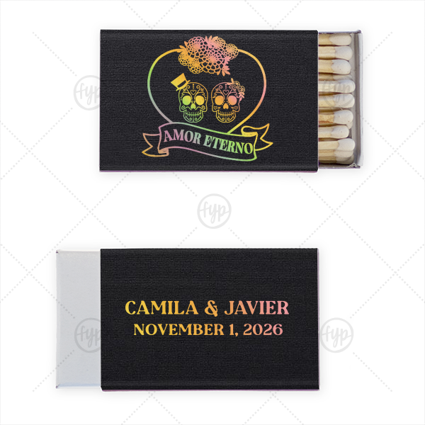 Amor Eterno Match Classic Matchbox (Foil)