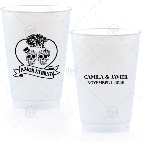 Amor Eterno Cups 20-oz. Frosted Cup (Ink)