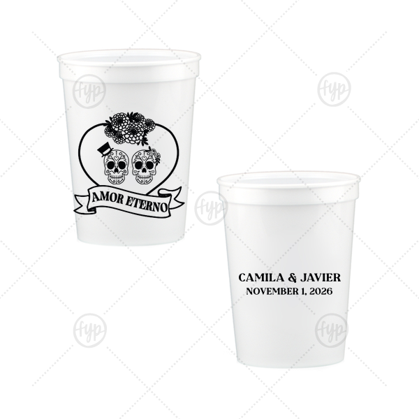 Amor Eterno Cups 12-oz. Stadium Cup (Ink)