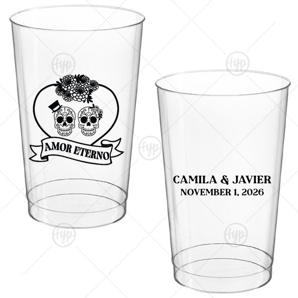 Amor Eterno Cups 14-oz. Hard Plastic Cup (Ink)