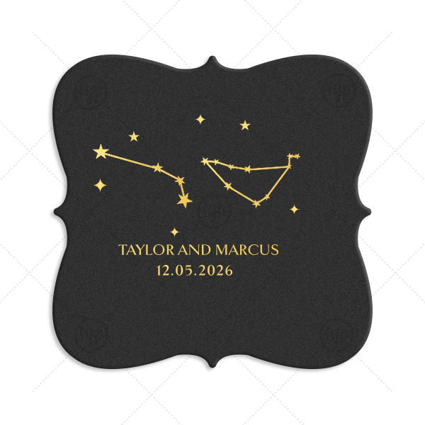 Written in the Stars Coaster Fancy Coaster (Foil)