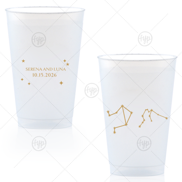 Written in the Stars Cup 14-oz. Frosted Cup (Ink)