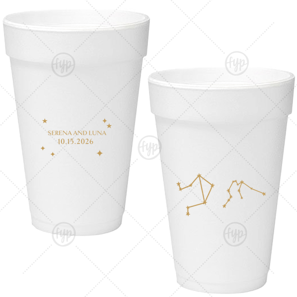 Written in the Stars Cup 16-oz. Styrofoam Cup (Ink) 