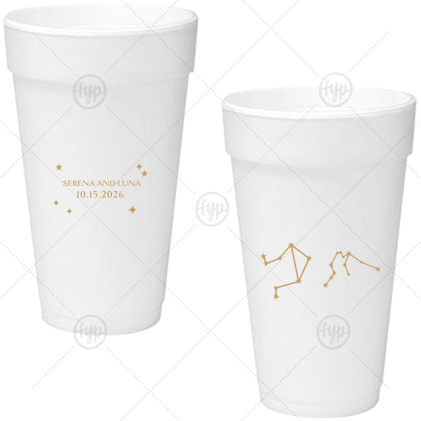 Written in the Stars Cup 20-oz. Styrofoam Cup (Ink) 